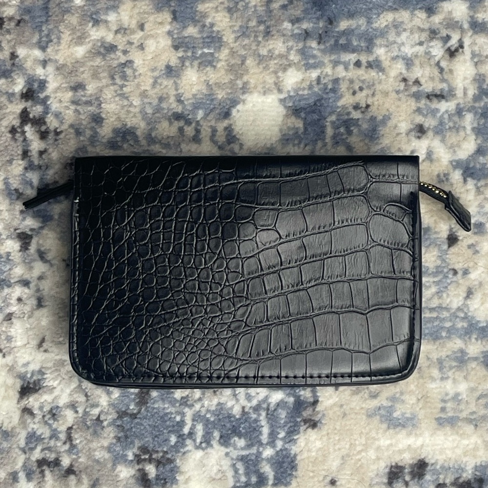 H&M Crossbody Bag Crocodile Textured with Removable Straps